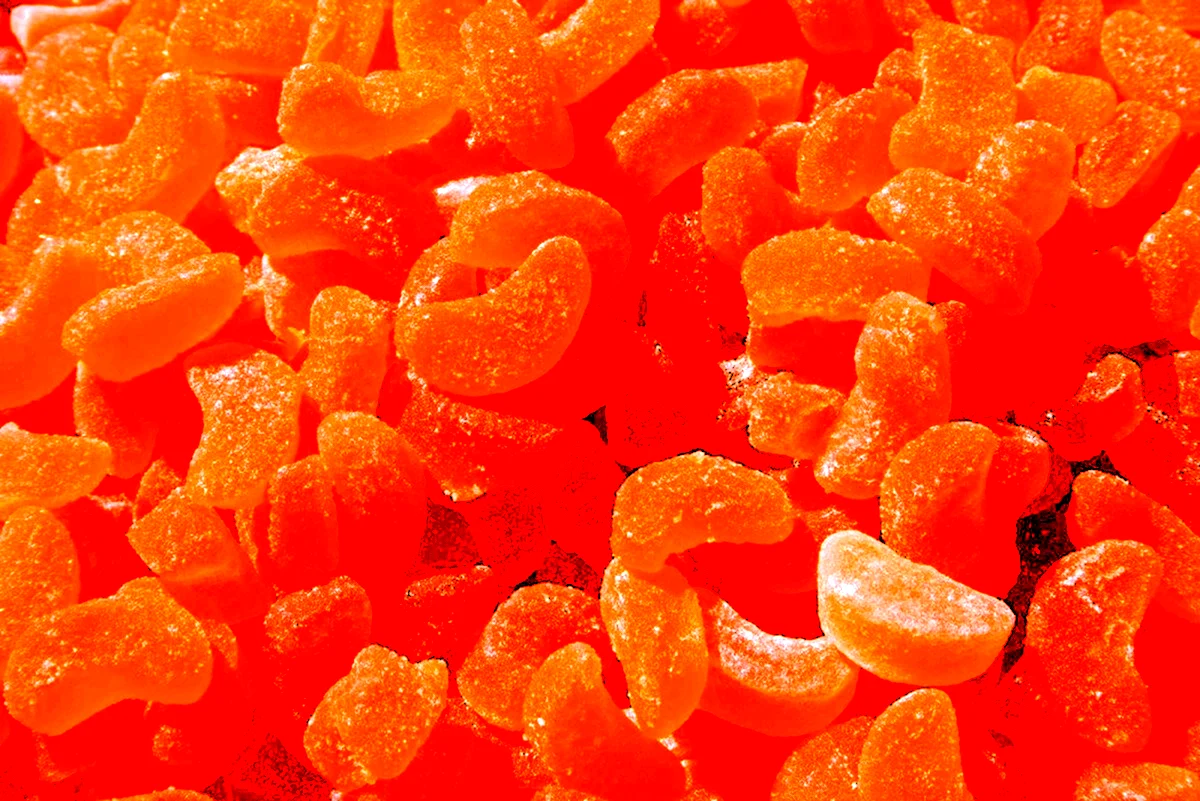 Оранжевые сладости