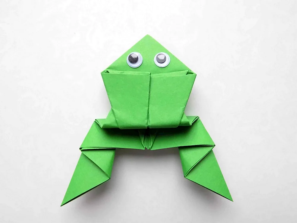 Оригами Царевна лягушка