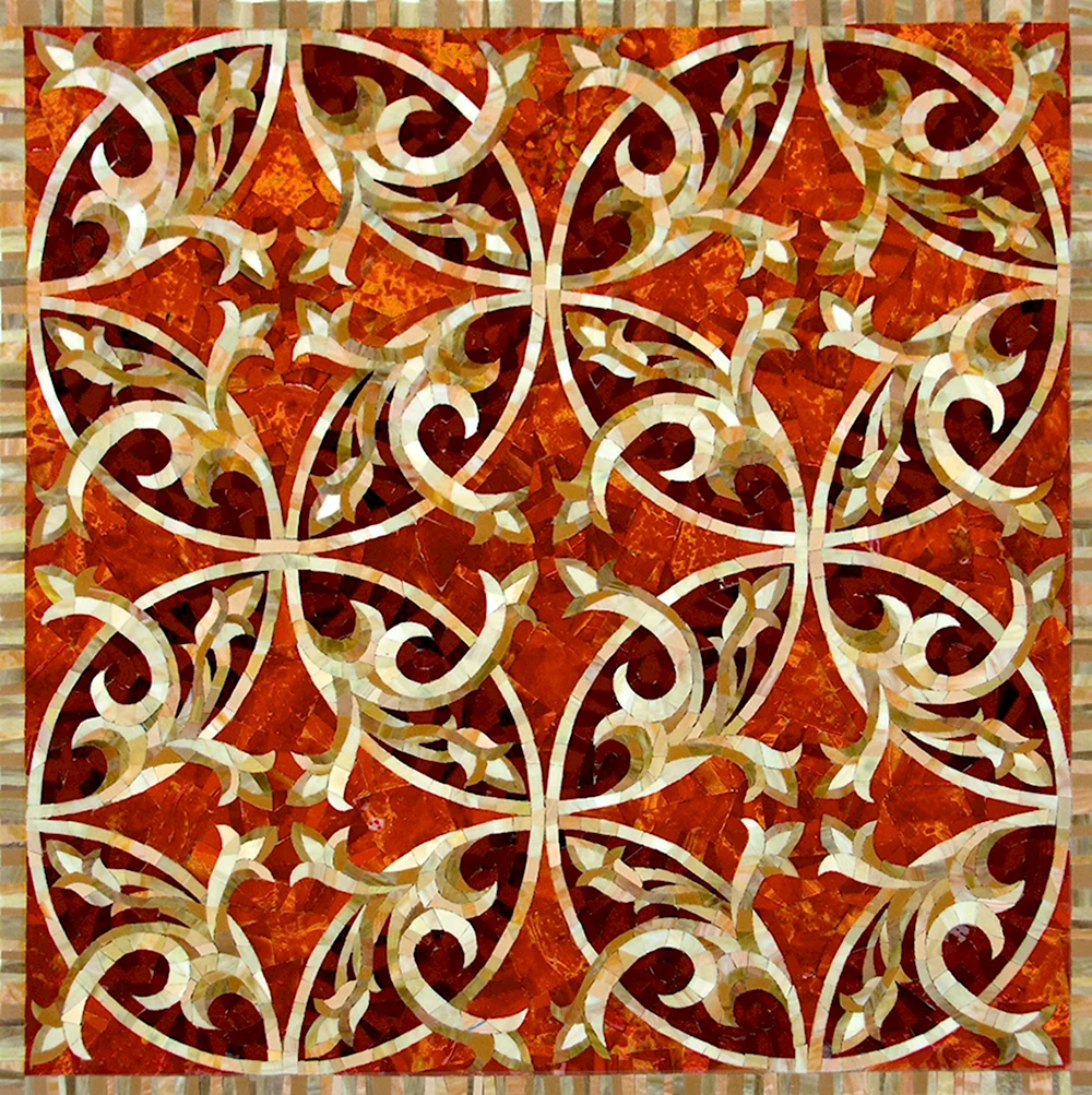 Орнамент мозаика Готика
