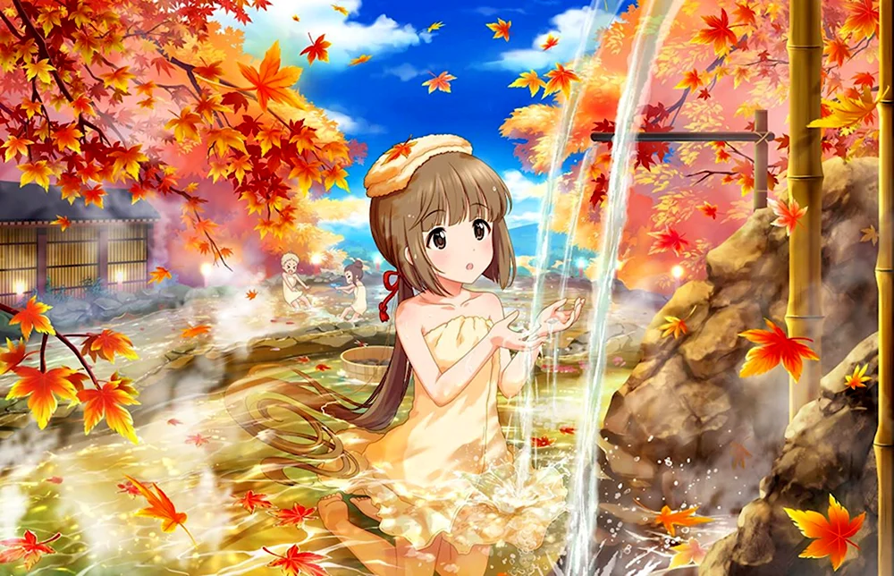 Осень из аниме