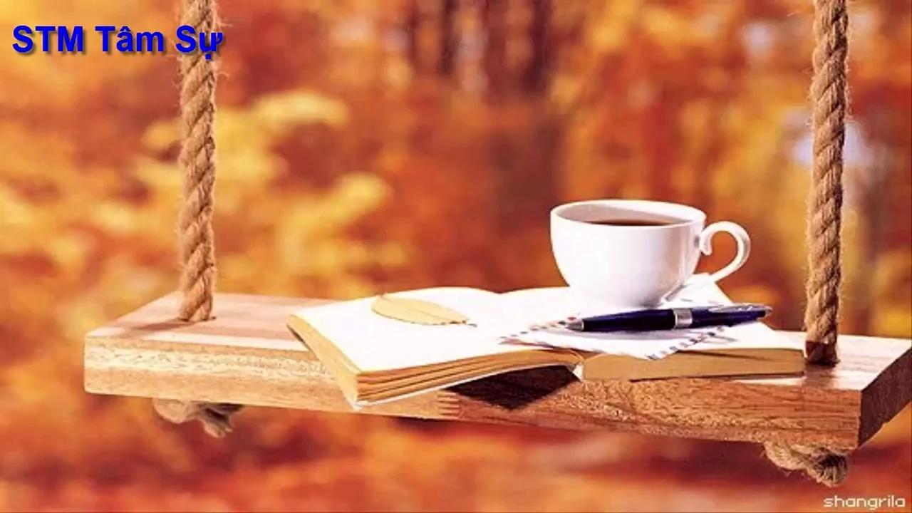 Осень книга кофе