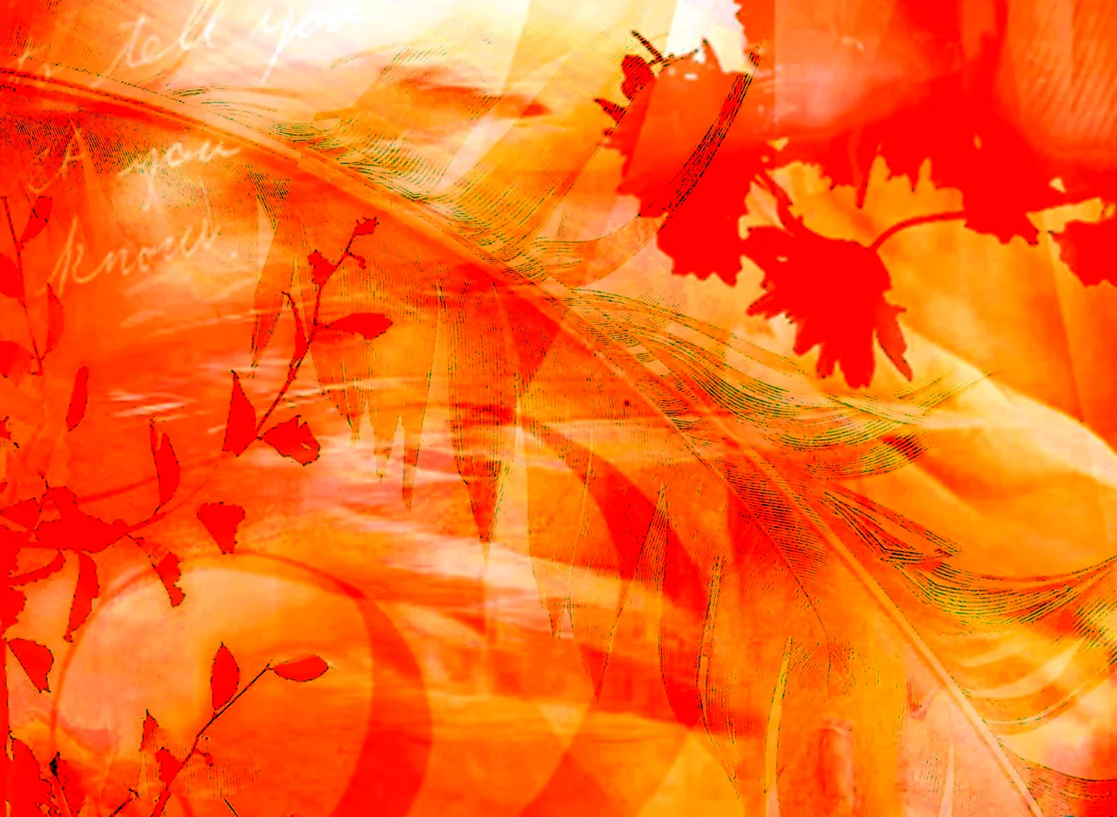Осенний абстрактный фон