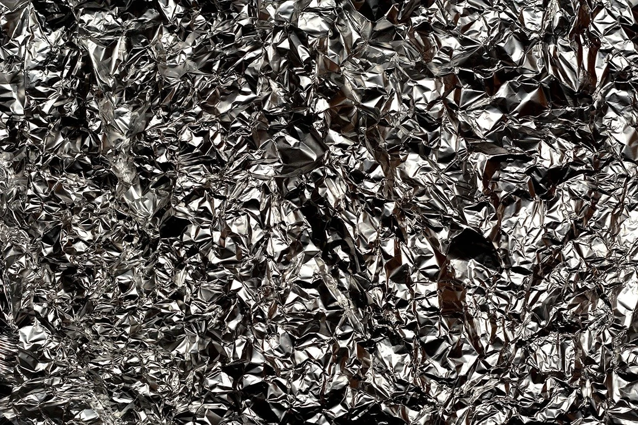 Отходы фольги алюминиевой кашированной незагрязненные