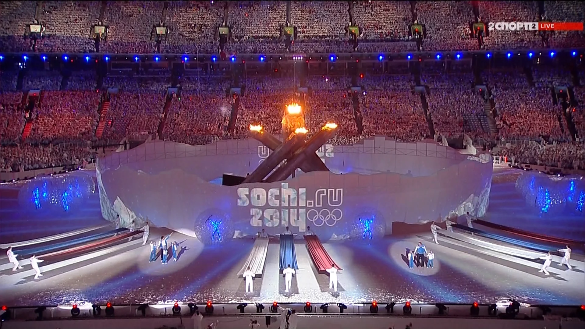Открытие Олимпийских игр в Сочи 2014 видео