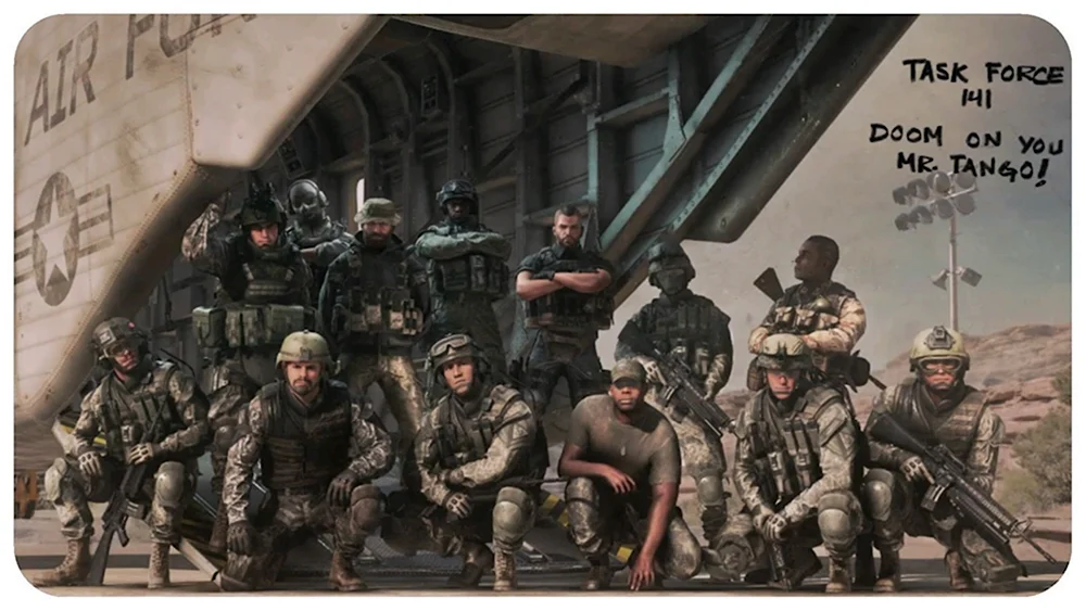Отряд 141 Call of Duty Modern Warfare