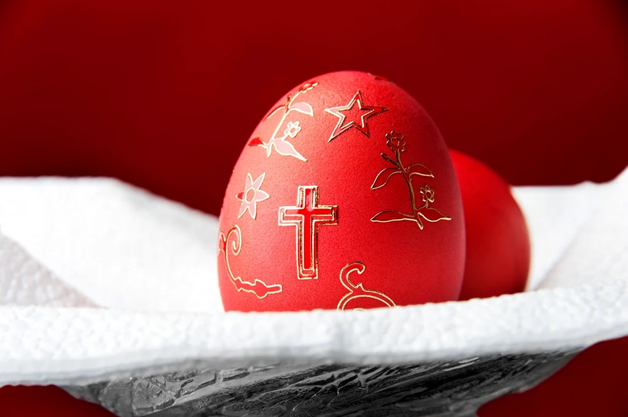 Пасхальные яйца Христос воскрес
