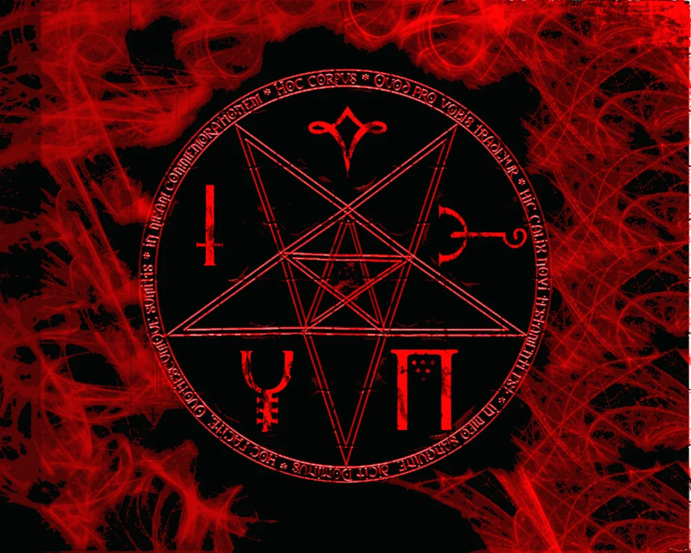Пентаграмма сатаны символ