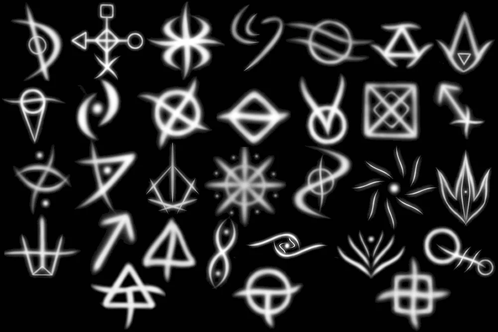 Пентаграммы магические символы чернокнижия