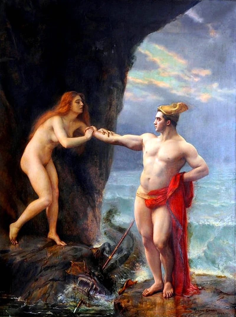 Персей и Андромеда картина