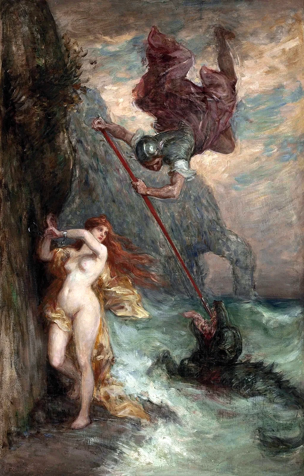 «Персей и Андромеда» Рубенс 1620-1621