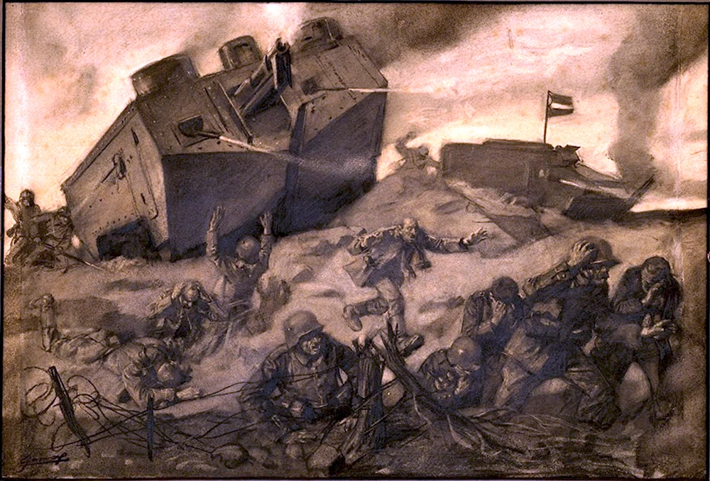 Первая мировая Окопная война арт