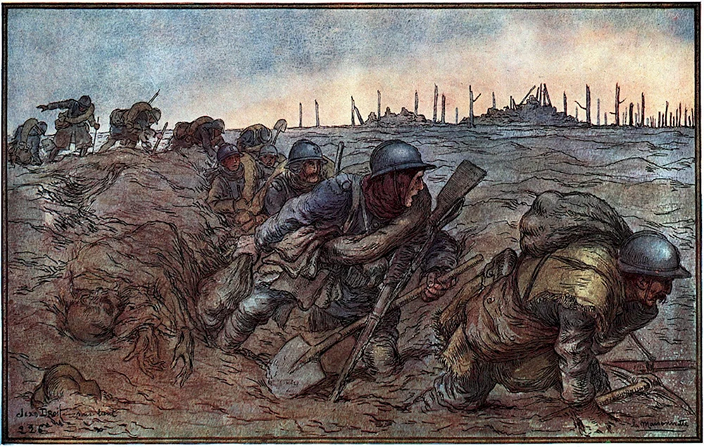 Первая мировая война Верден арт