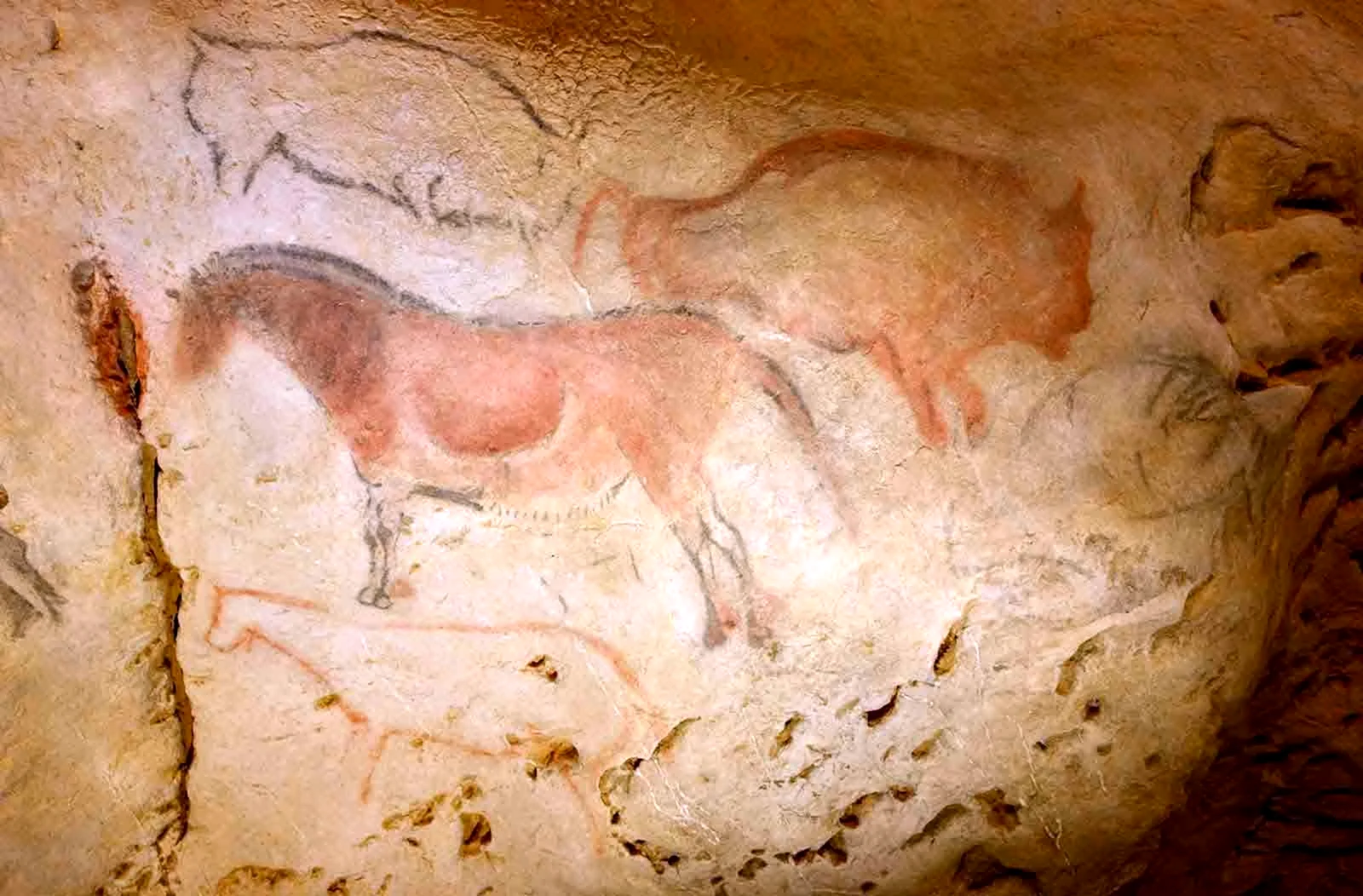 Пещера фон де Гом Наскальная живопись