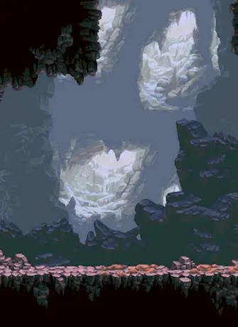 Пещера пиксельная 2d stardewalley