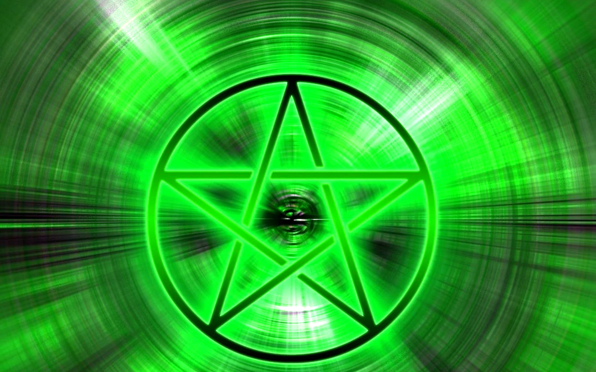 Пятиконечная зеленая звезда зеленая