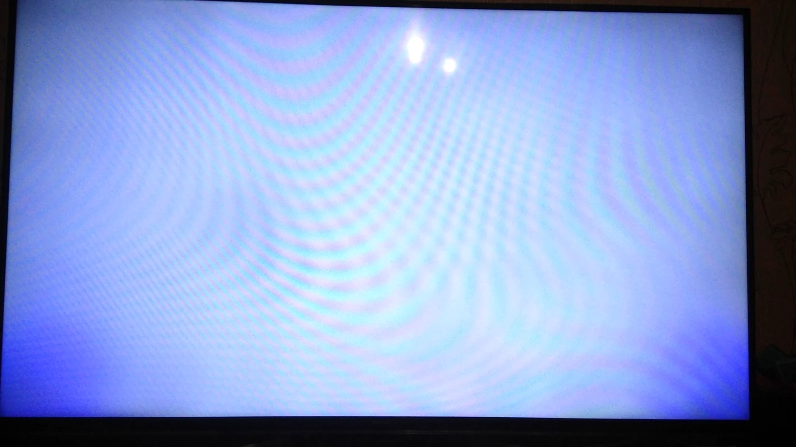 Пятна на экране телевизора Samsung