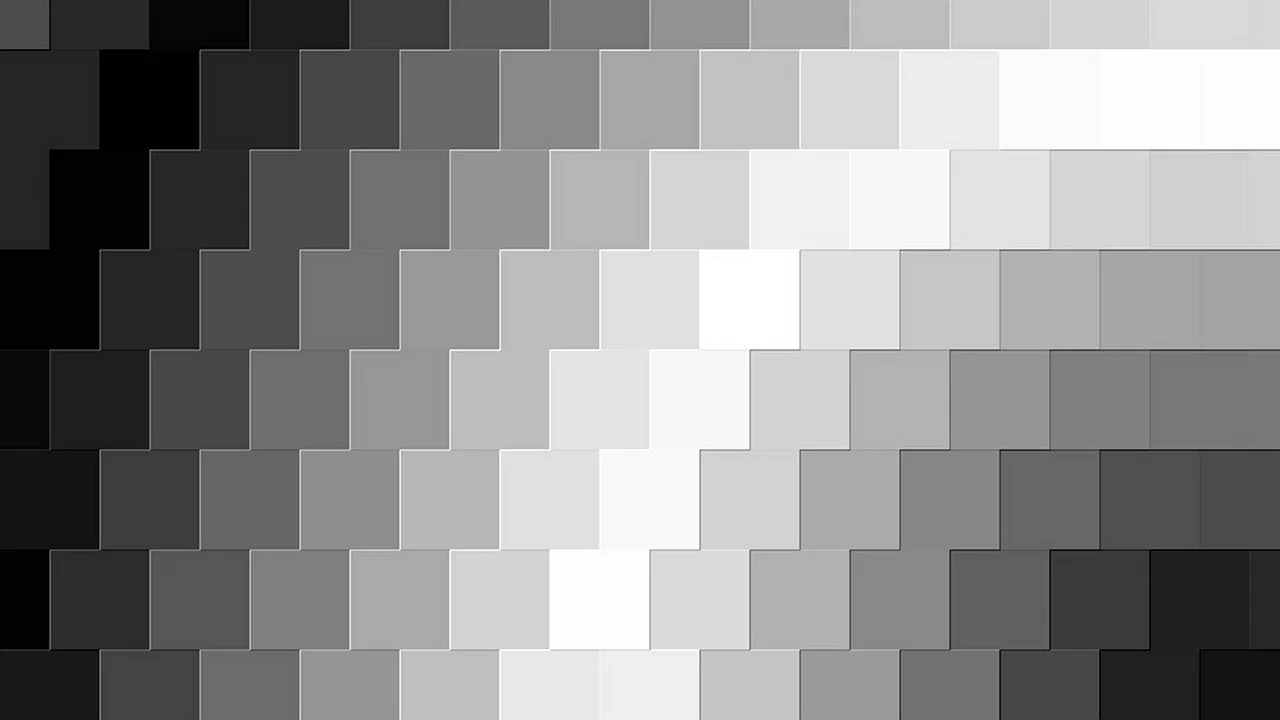 Пиксели серые