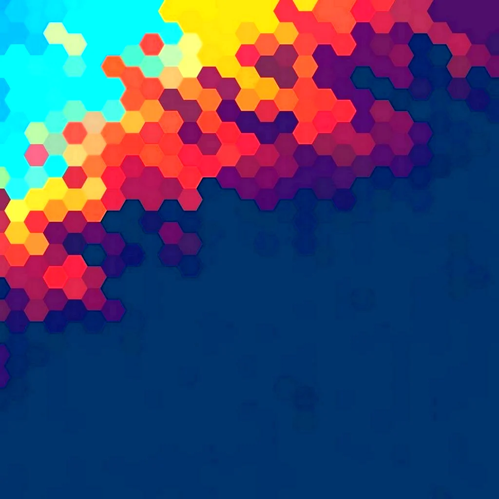 Пиксельный фон разноцветный