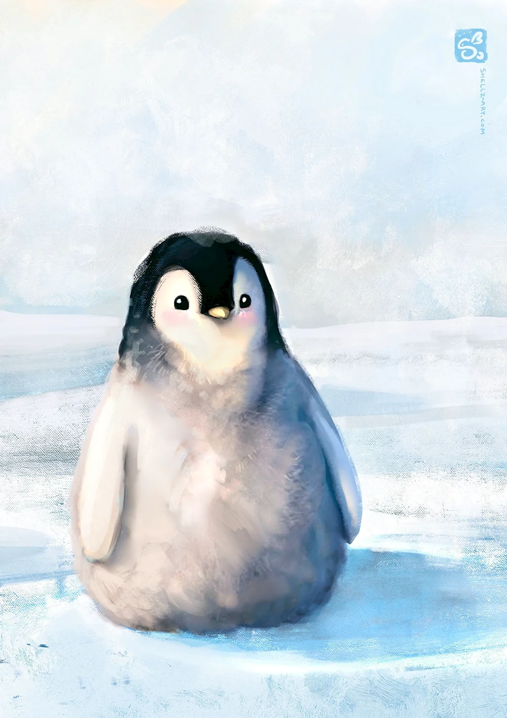 Пингвин арт милый