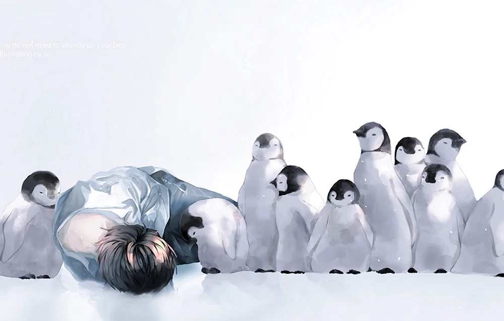 Пингвины Эстетика