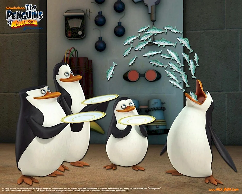 Пингвины Мадагаскар Nickelodeon