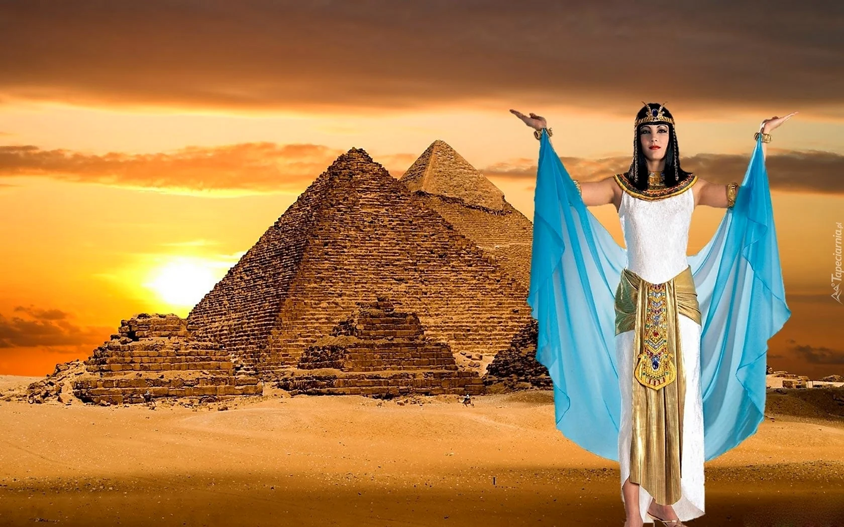 Пирамида Клеопатры в Египте