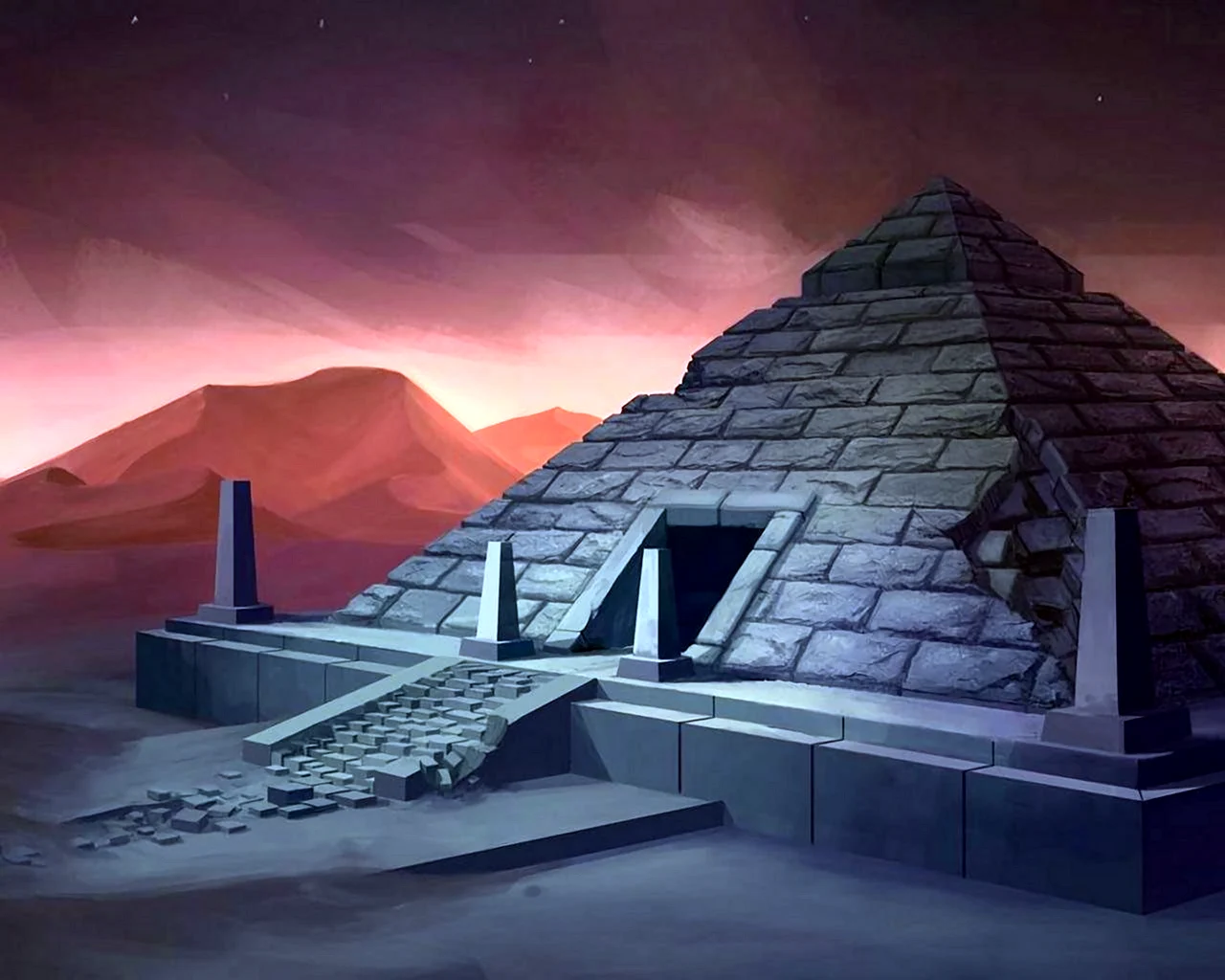 Пирамида Мейдум