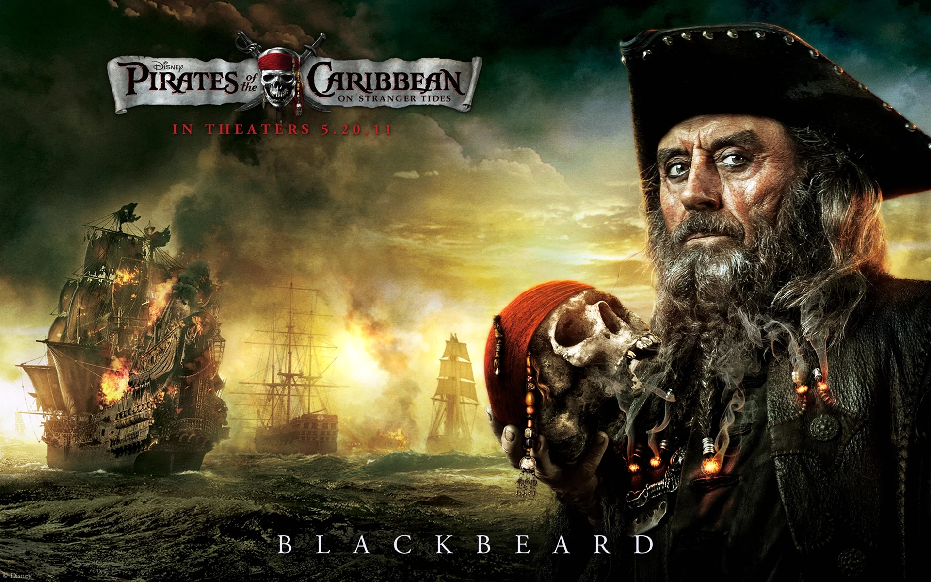 Пираты Карибского моря 4 черная борода