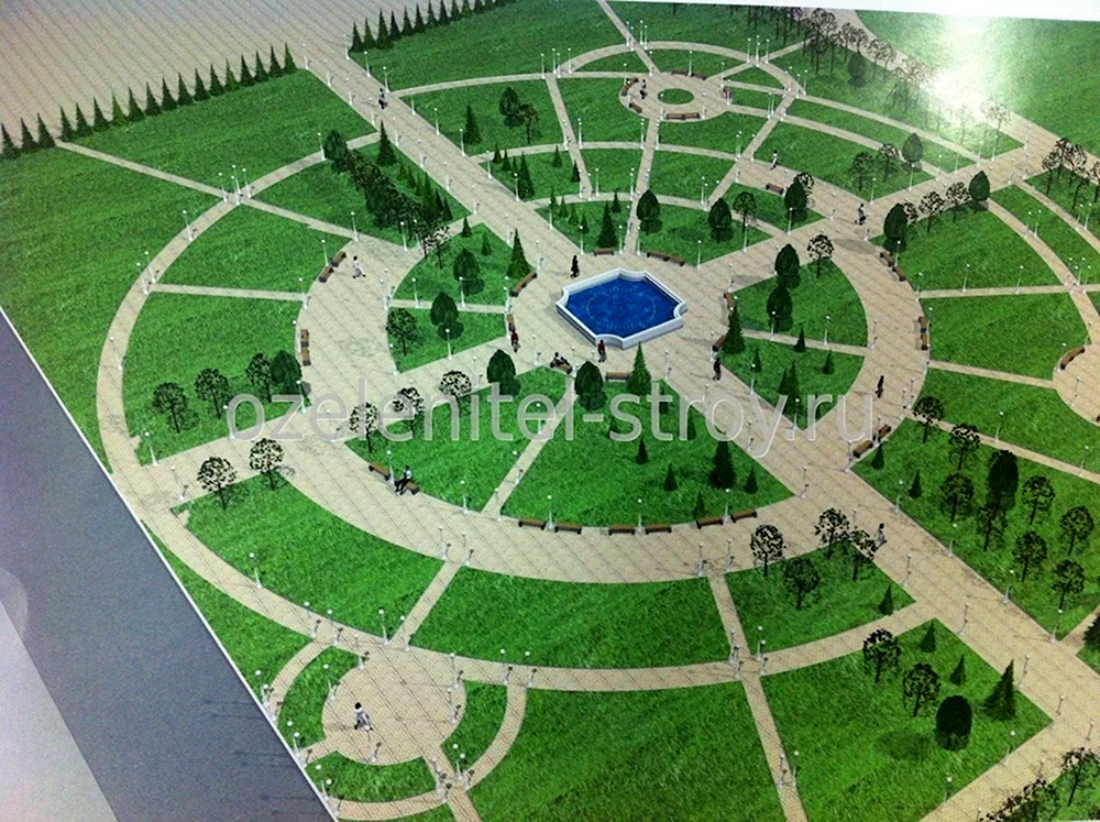 План парка Кашкадан