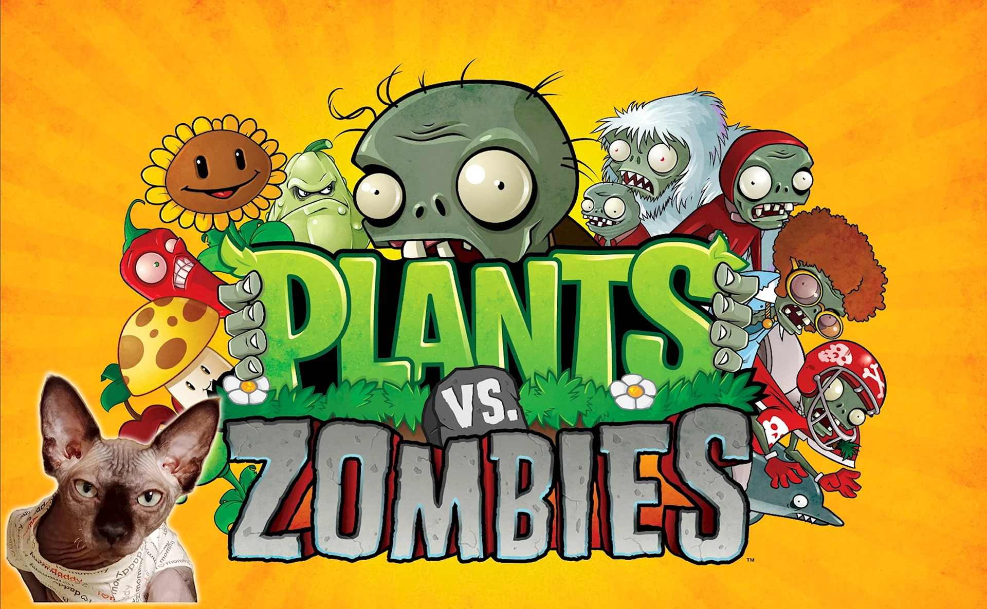 Plants vs Zombies Постер