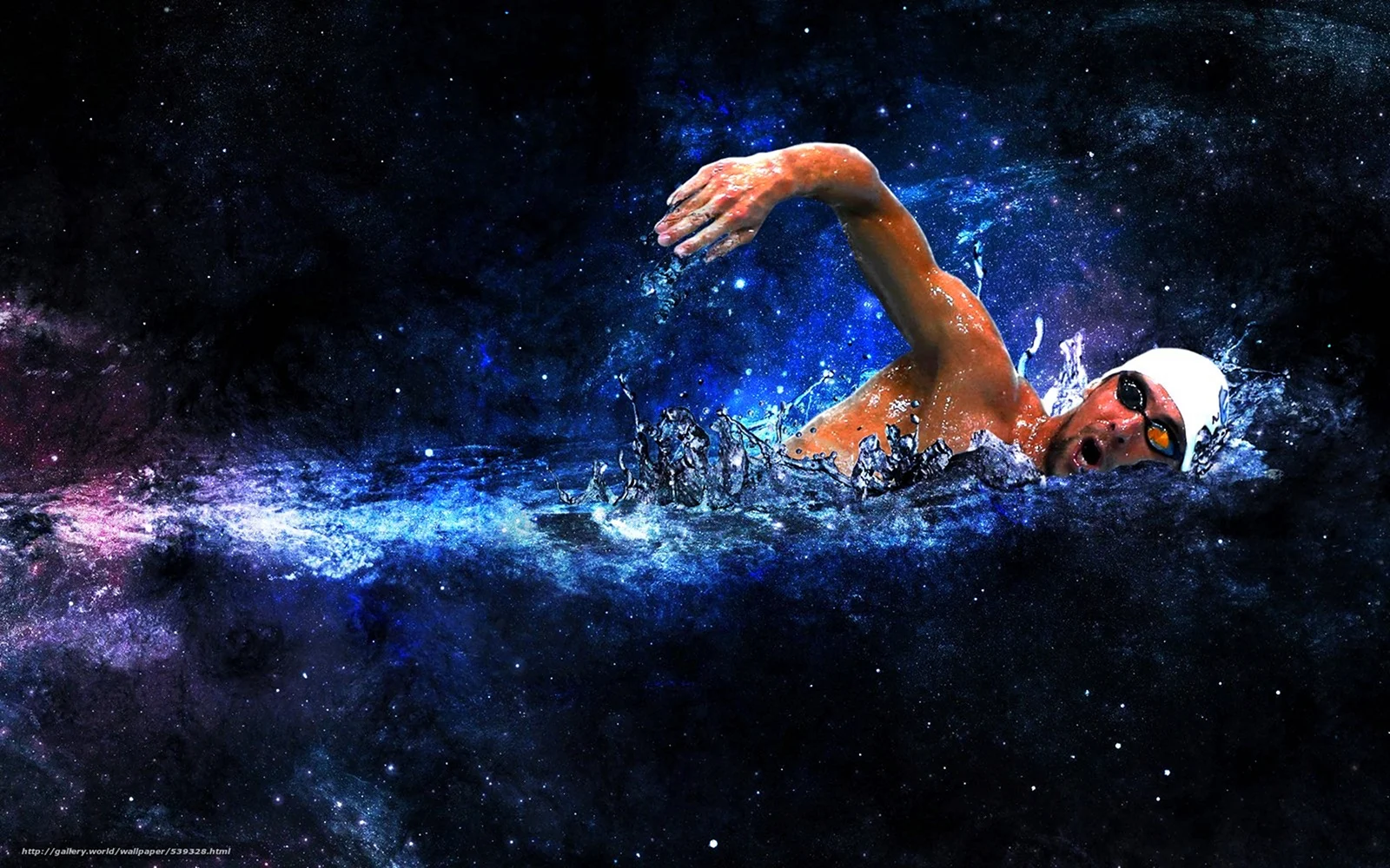 Плавать в космосе