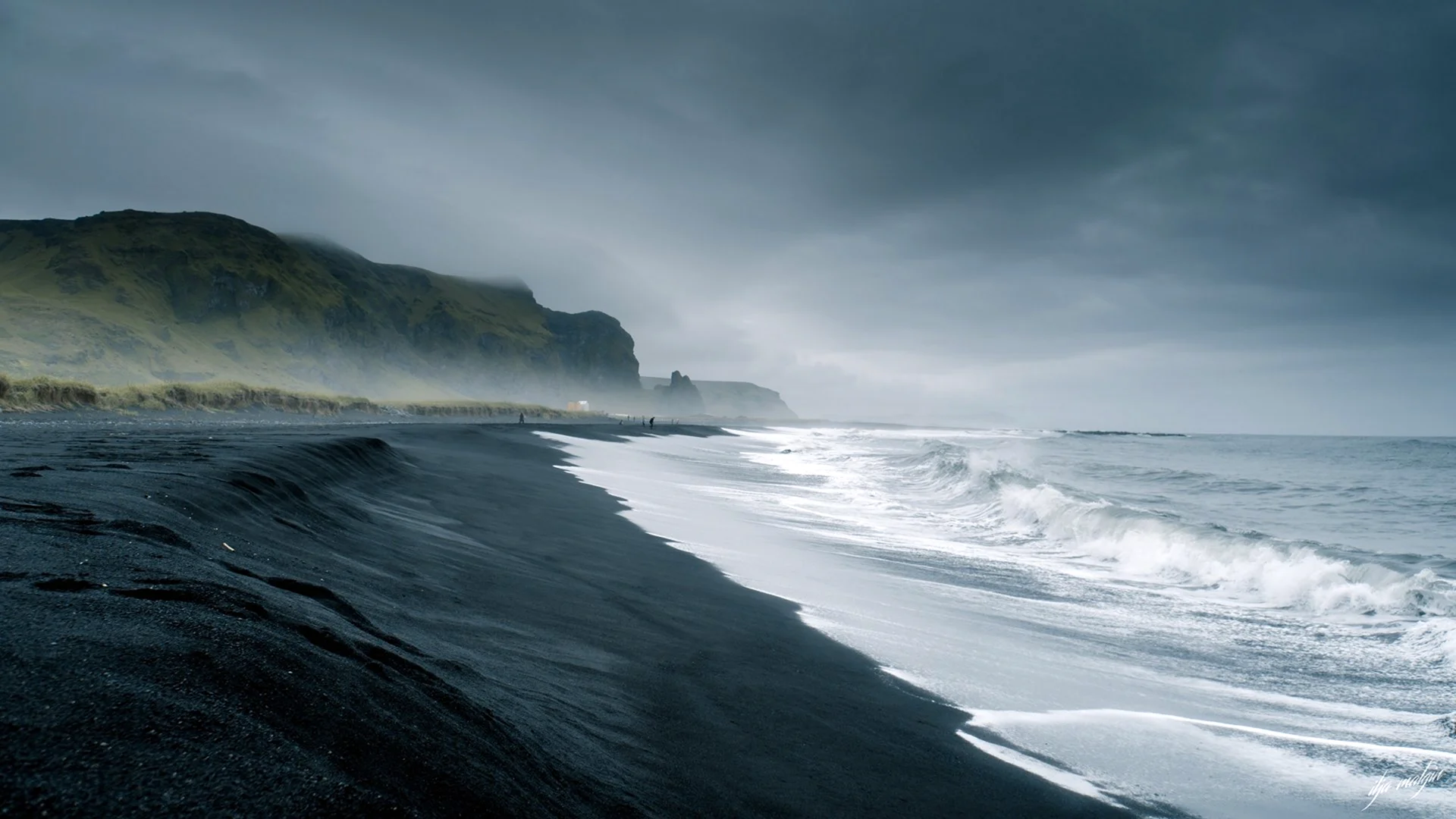 Пляж Рейнисфьяра Исландия
