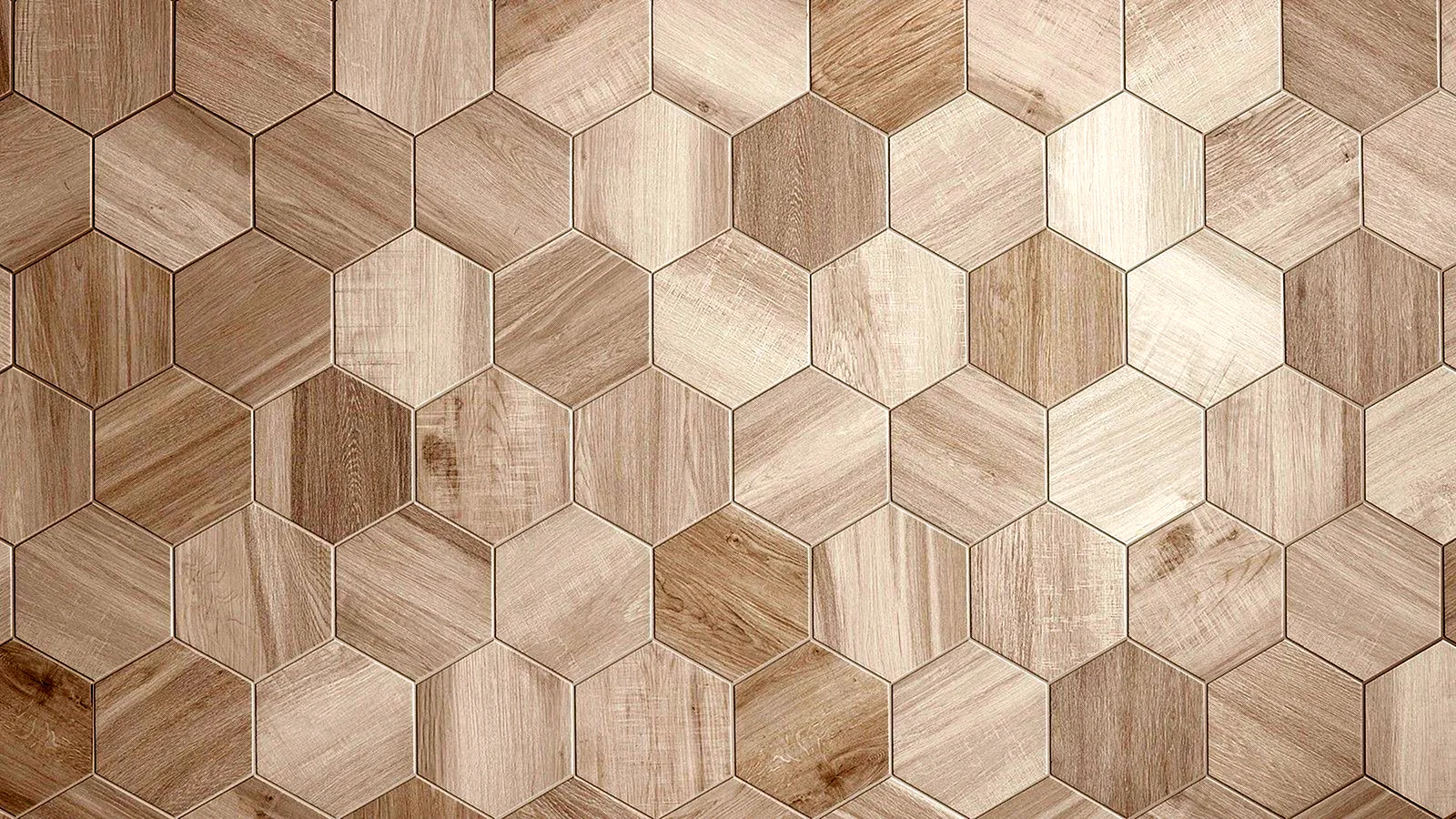 Плитка напольная Hexagon Wood