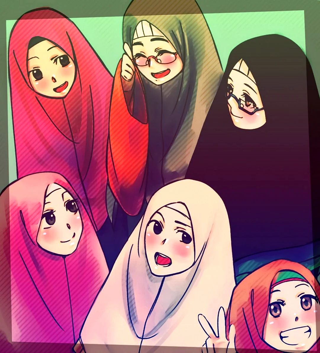 Подружки мусульманки