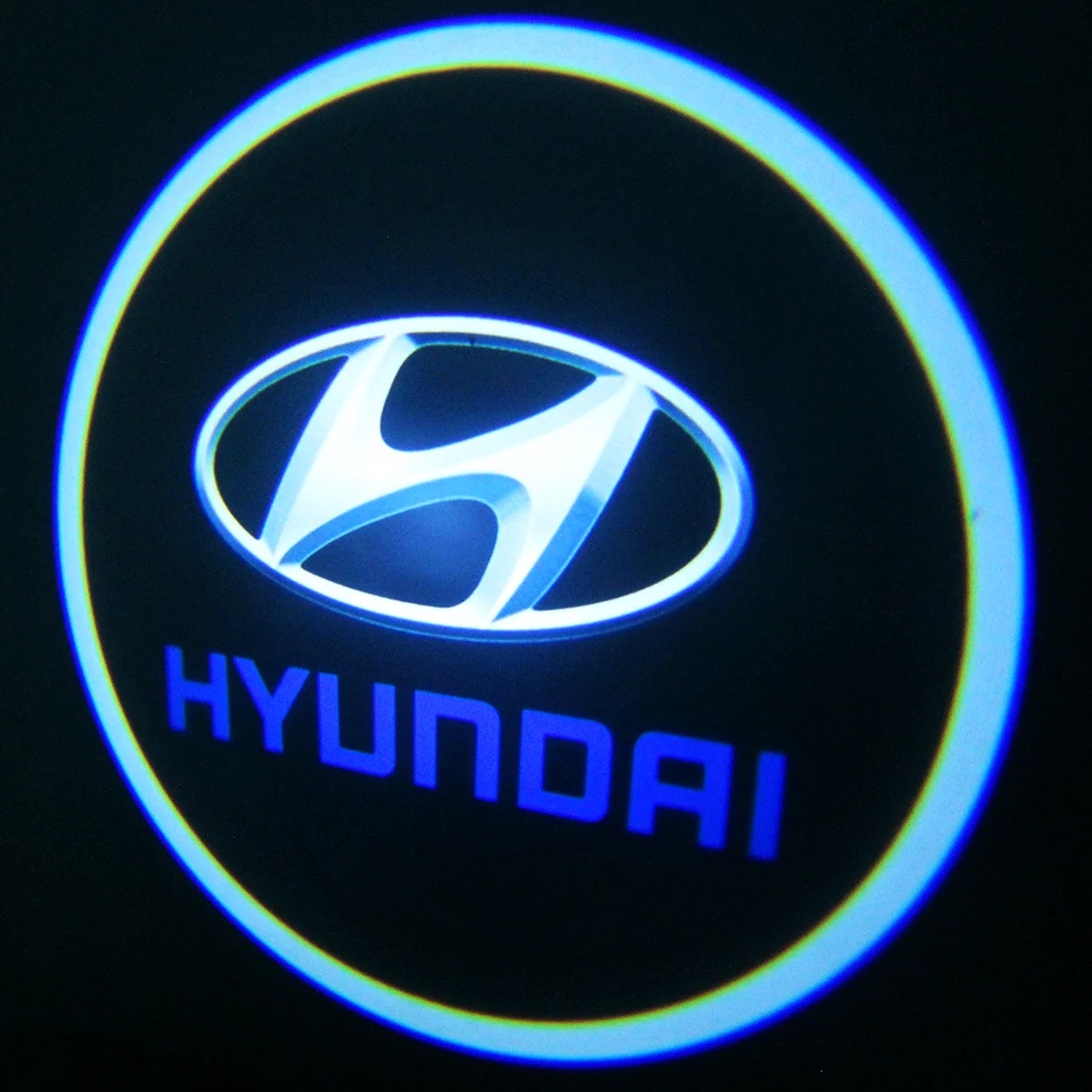 Подсветка дверей с логотипом Hyundai Tucson 2021
