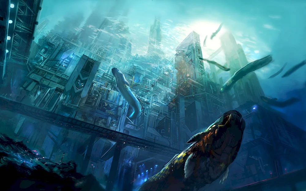 Подводный город
