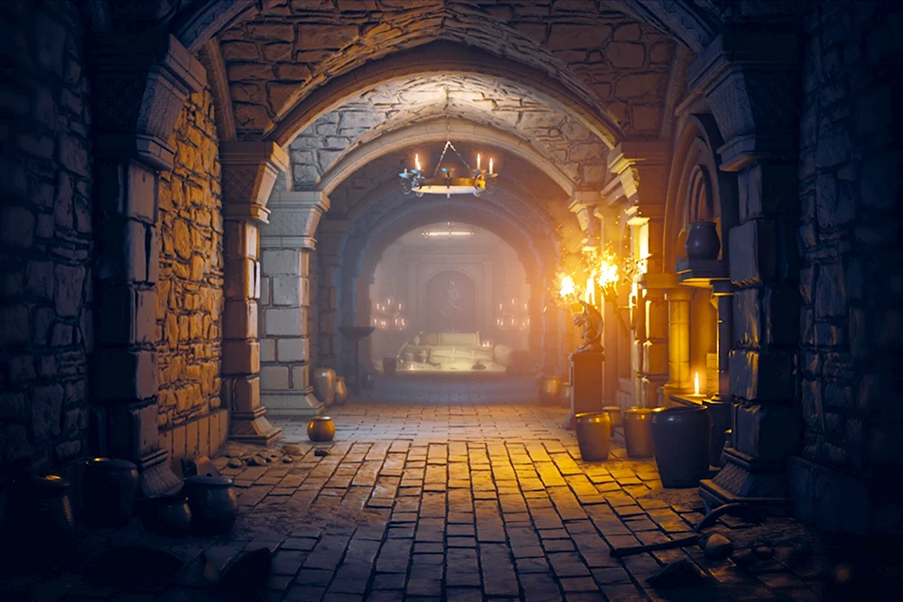 Подземелье средневекового замка