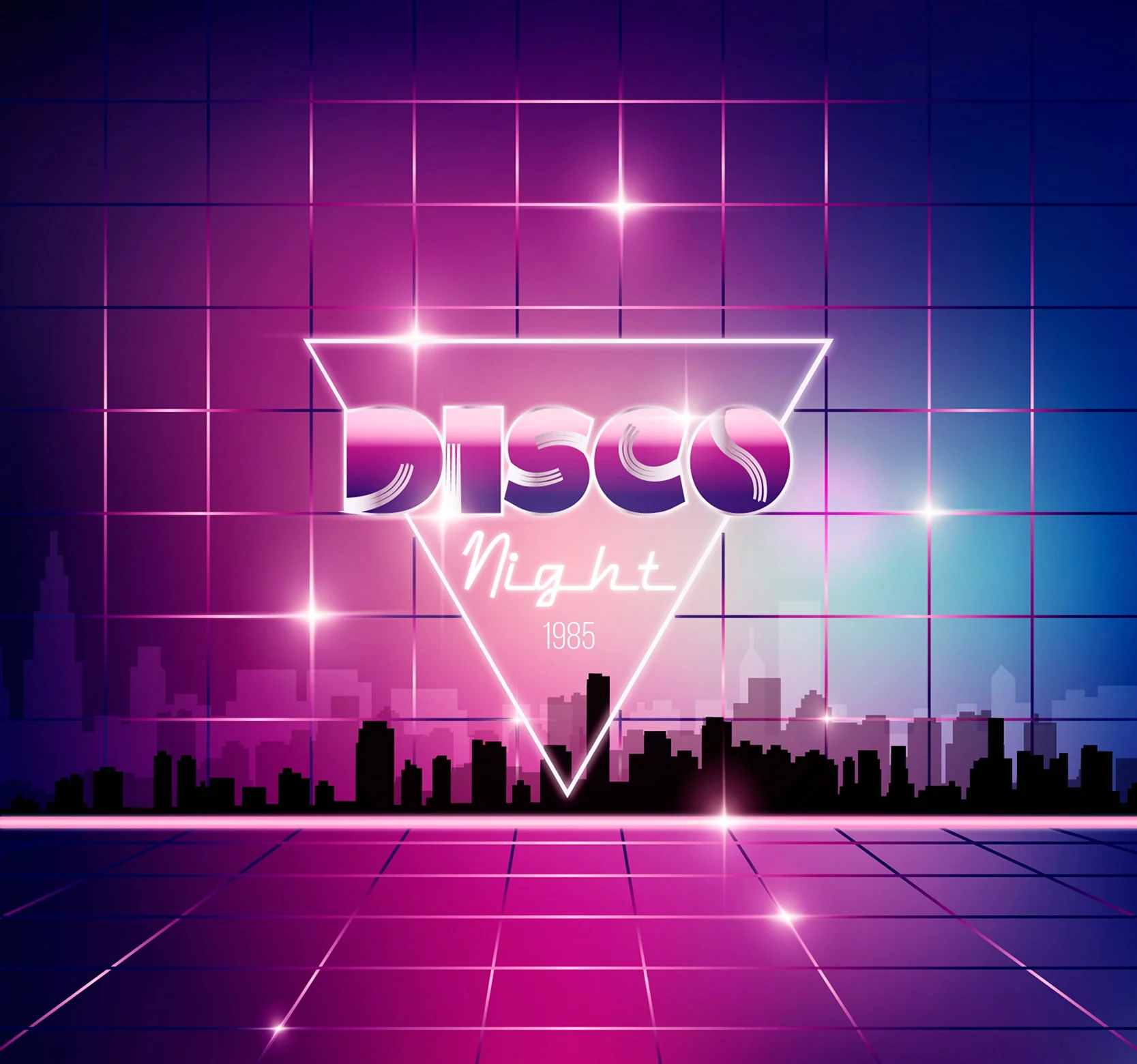 Постер диско