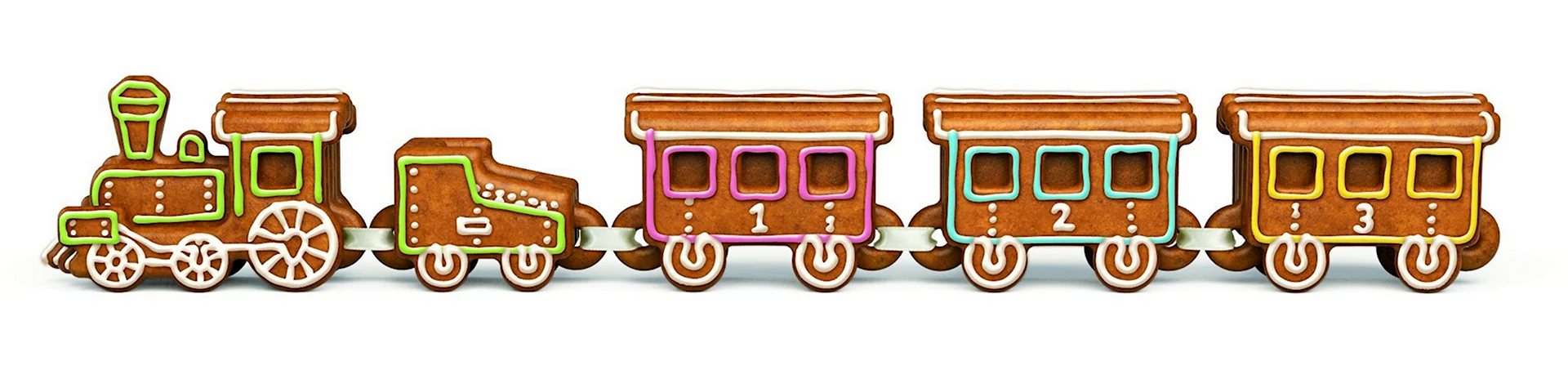 Пряничный поезд Tescoma delicia Kids набор формочек
