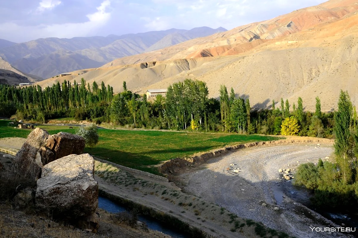 Природа Таджикистана кишлак