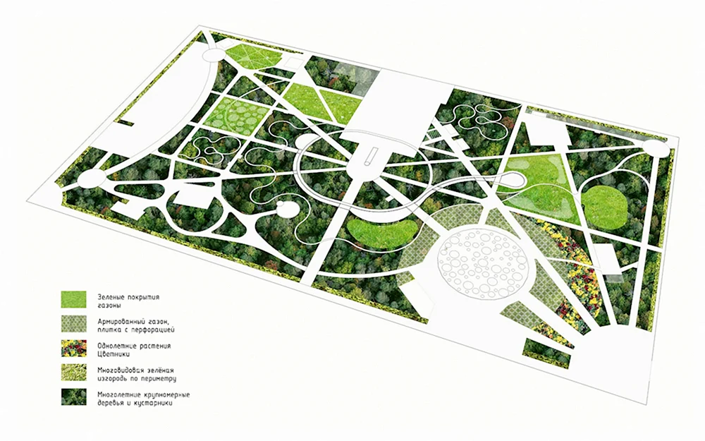 Проект центрального парка Новосибирск