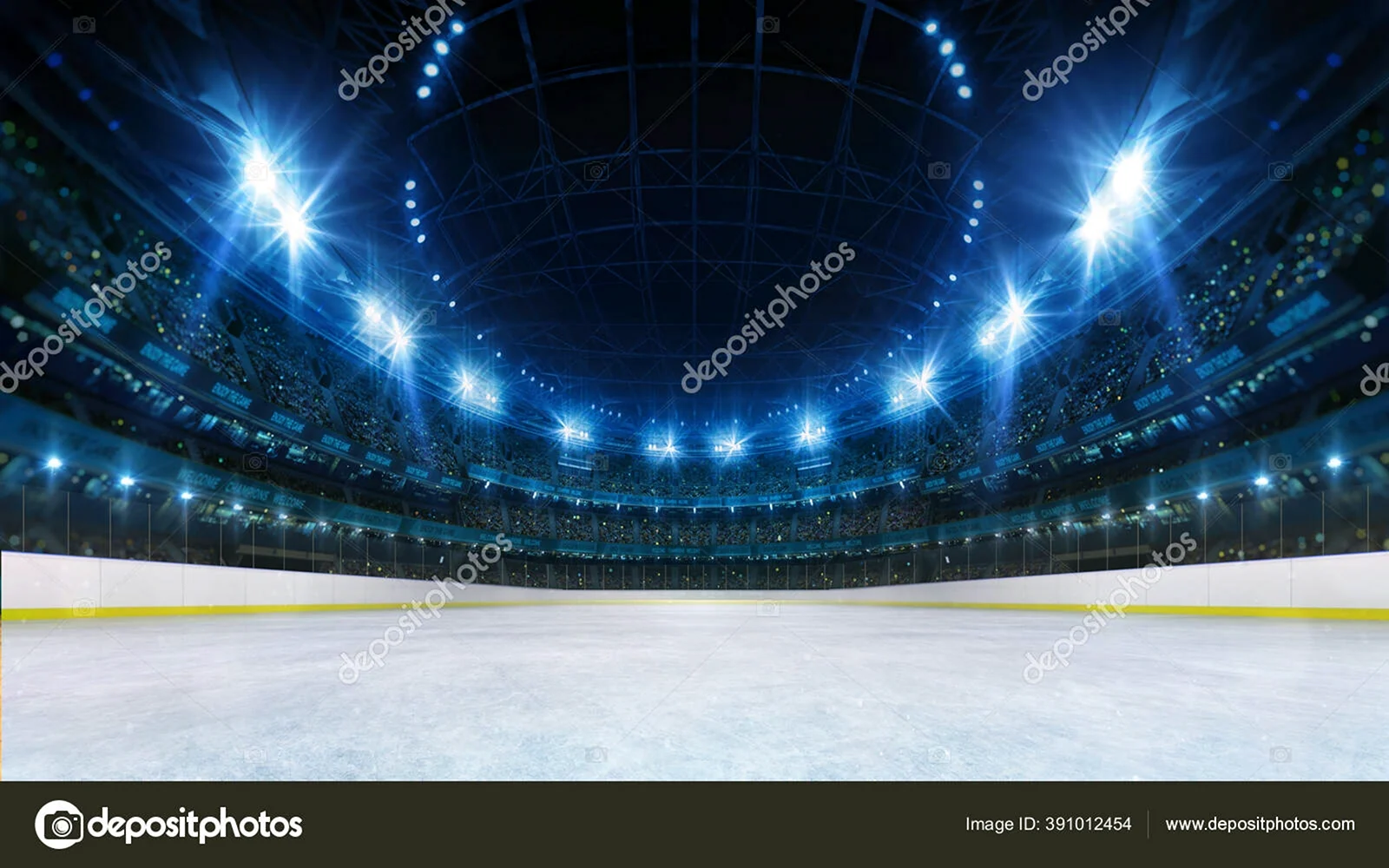 Прожекторы для хоккейного стадиона
