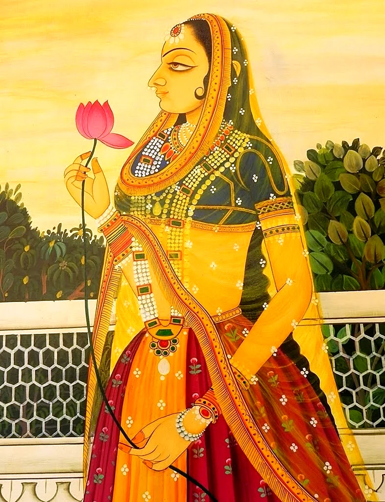 Раджпутская живопись Индия
