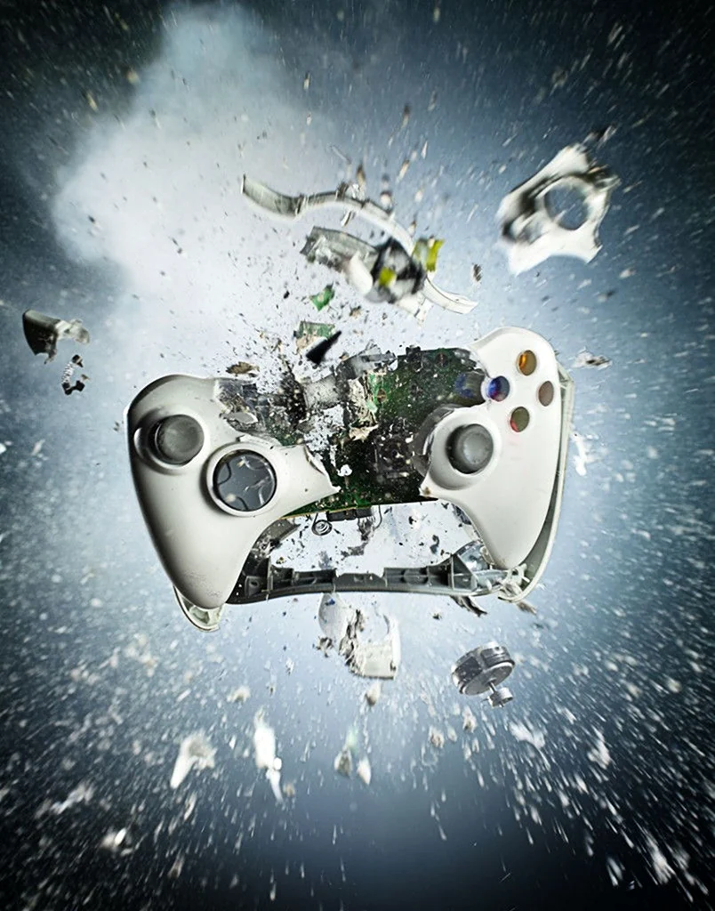 Разбитый Xbox 360