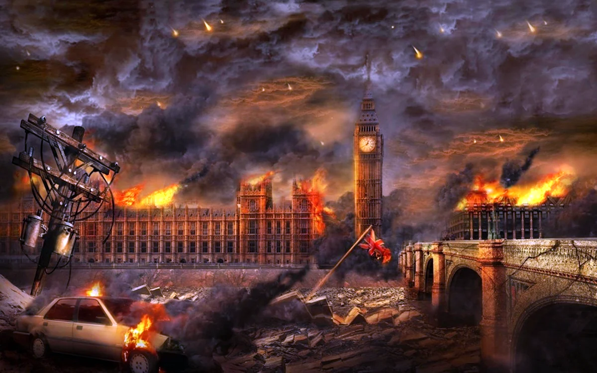 Разрушенный Лондон