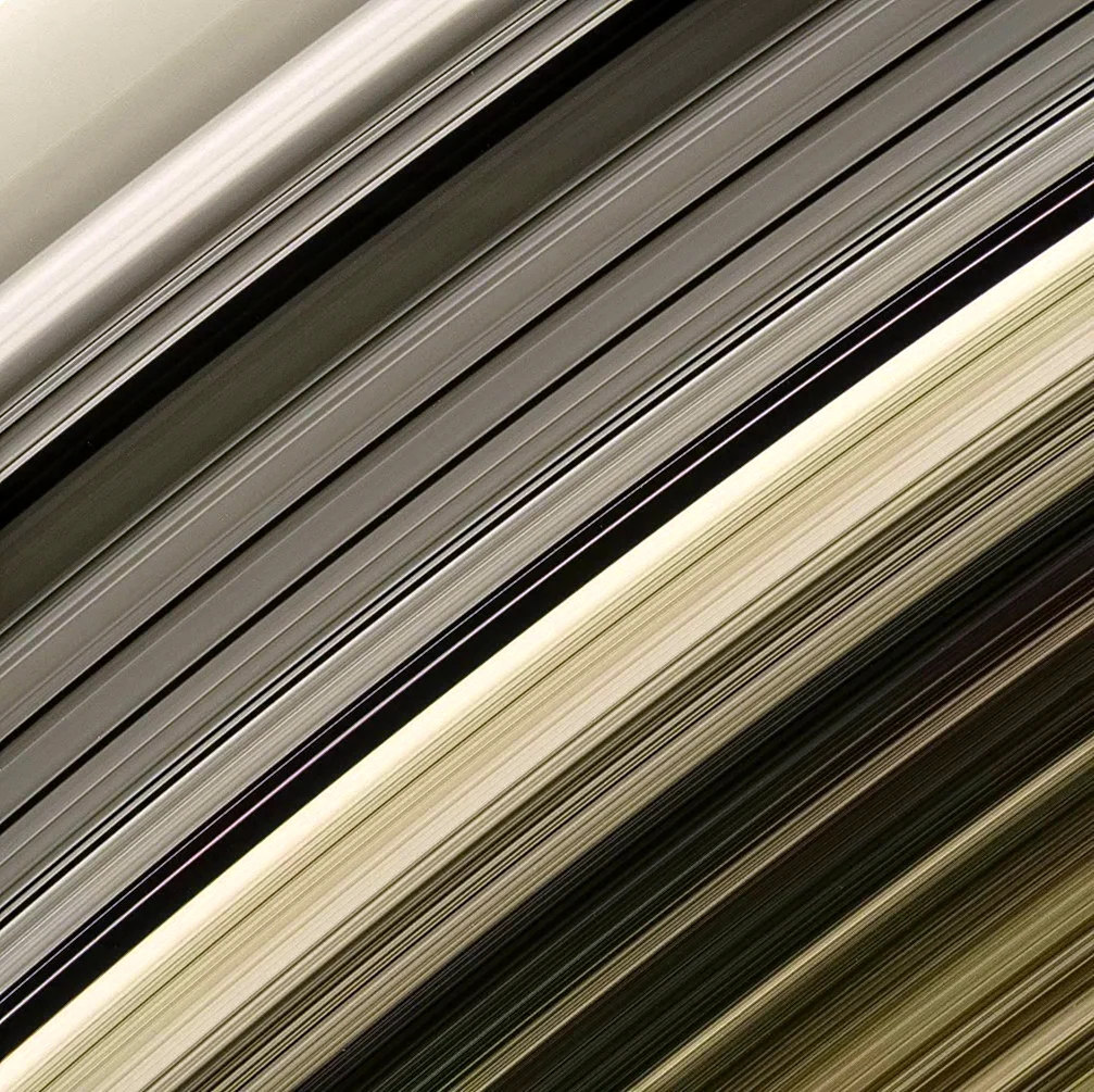 Развертка кольца Сатурна