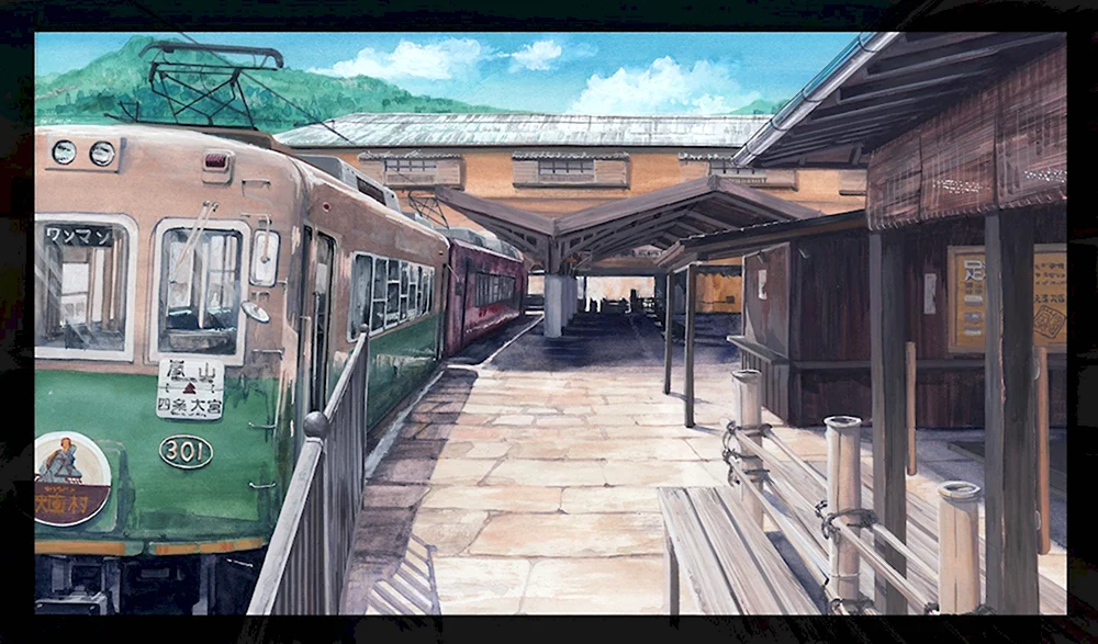 Референсы Япония Железнодорожная станция