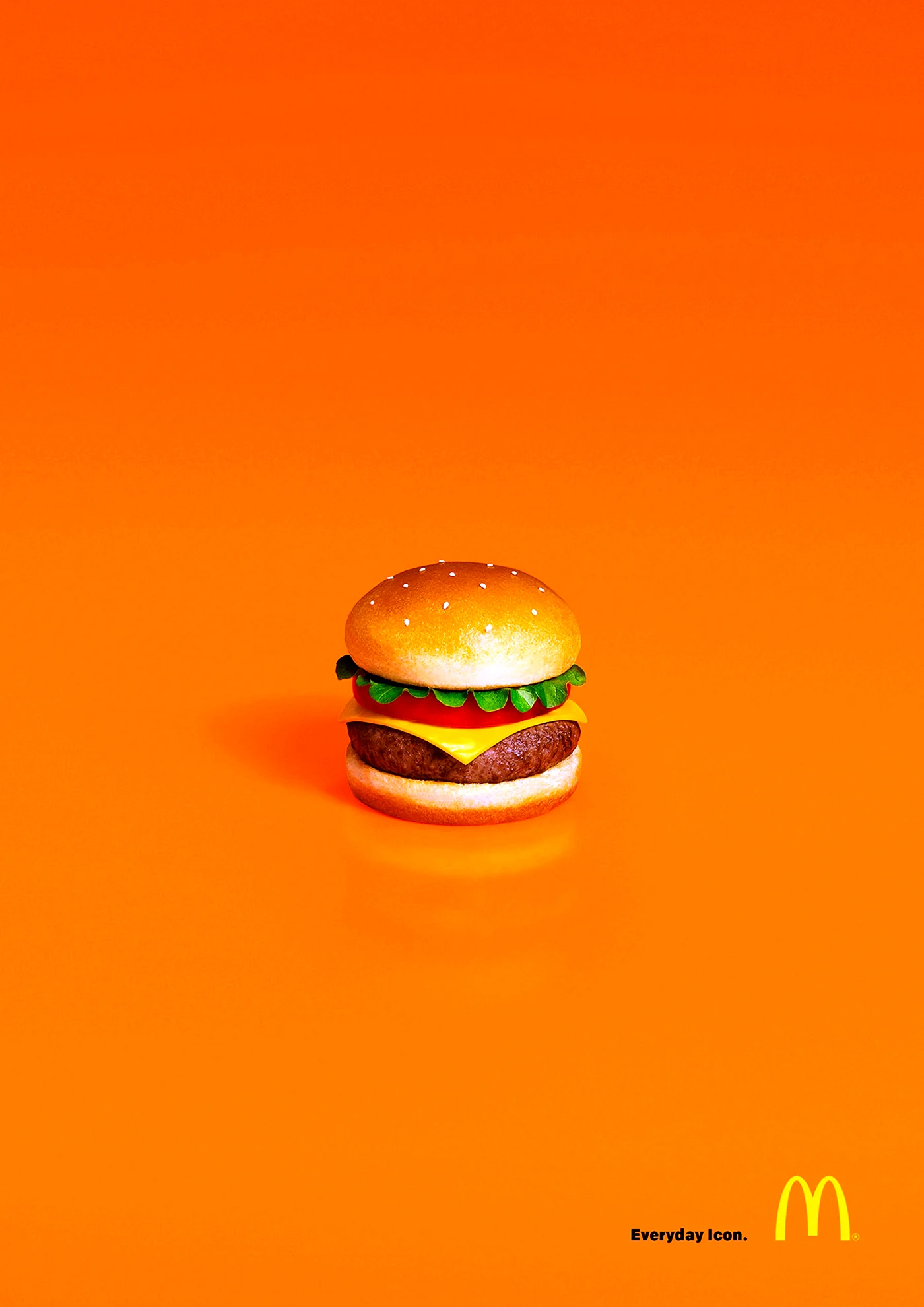 Реклама бургер Макдоналдс