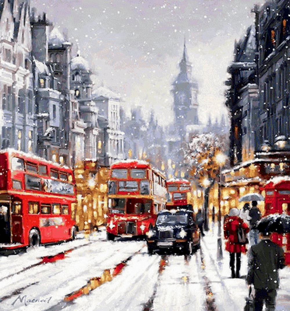 Ричард Макнейл картины Лондон