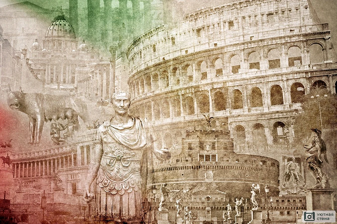 Рим фрески архитектура